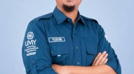 Foto dosen Prodi Teknik Elektro sekaligus prodi Kecerdasan Buatan (AI) UMY, Dr. Muhamad Yusvin Mustar, S.T., M.Eng