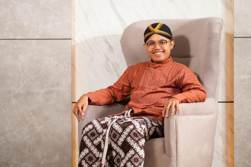 Foto mahasiswa HI UMY, Rahmat Naufal yang berhasil lolos dalam program AIYEP 2026