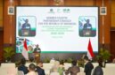 Suahasil Nazara menyampaikan sambutan saat peluncuran Member Country Partnership Strategy (MCPS) Indonesia–IsDB 2026–2030 di Kantor Kementerian Keuangan