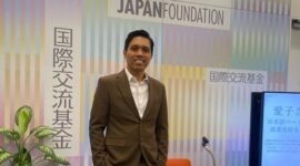 Foto Kaprodi Ilmu Komunikasi UMY, Dr. Filosa Gita Sukmono, S.I.Kom., M.A. saat berada di Japan Foundation Southeast Asia Partnership (JFSEAP) di Kyoto University, Jepang.