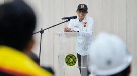 Foto ketua PII DIY, Dr. Ir. Tri Budi Utama, M.T., IPU., ASEAN Eng., dalam Sumpah Profesi Insinyur Periode I 2026/2027 yang digelar UMY